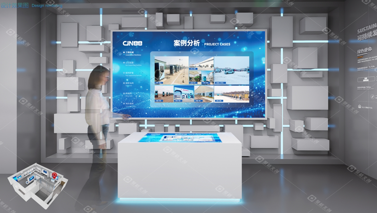 告別千篇一律！如何打造一個“會說話”的企業數字展廳？