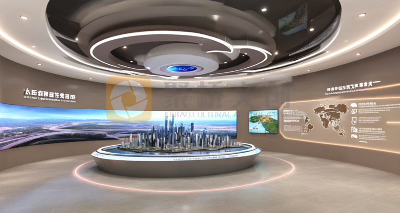 數(shù)字經(jīng)濟(jì)新高地：軟件與信息產(chǎn)業(yè)園展廳設(shè)計(jì)的沉浸式體驗(yàn)打造