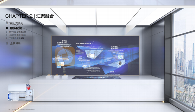 企業展廳設計方案