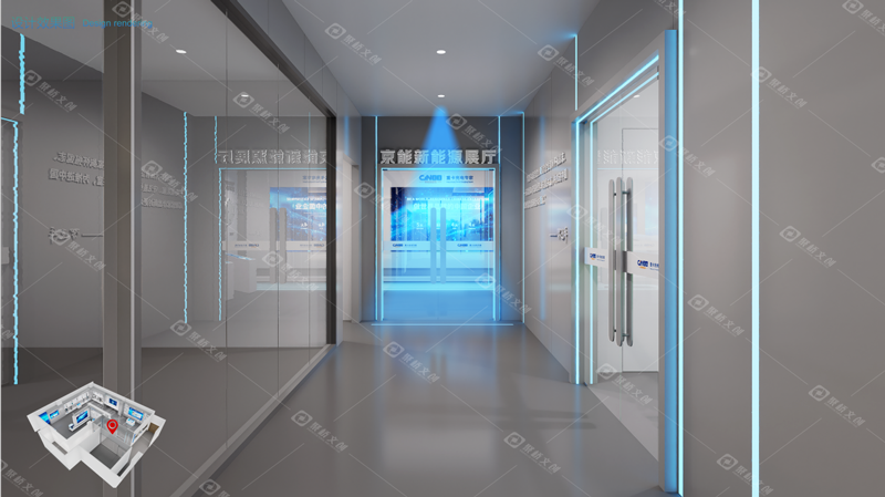 新能源企業(yè)展廳設(shè)計